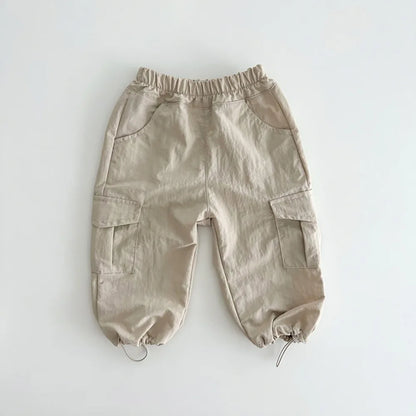 Pantalón con Bolsillos Laterales y Ajustable para Bebés: ¡Estilo y Comodidad en un Solo Diseño! Dale un Toque Único al Vestuario de tu Pequeño - Bebe a la moda 